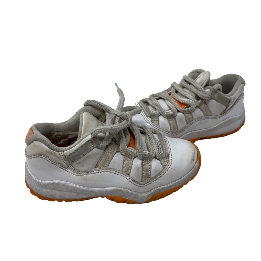 Nike unisex Air Jordan 11 Retro Low PS Bright Citrus Shoes Sneakers sz 11C